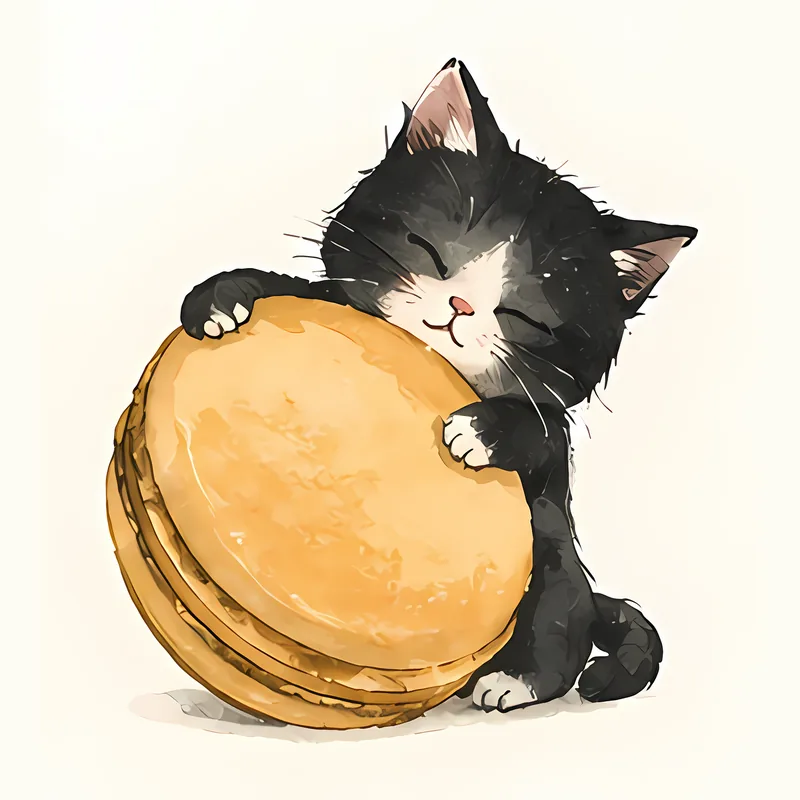 Kittens & Macarons illustration 3