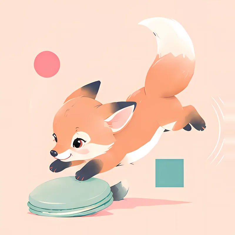 Forest Friends & Macarons: Badger Edition illustration 4