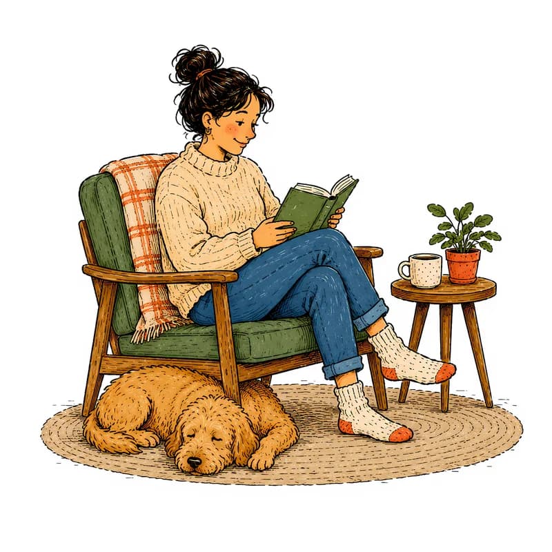 Good Dogs, Busy People illustration 3