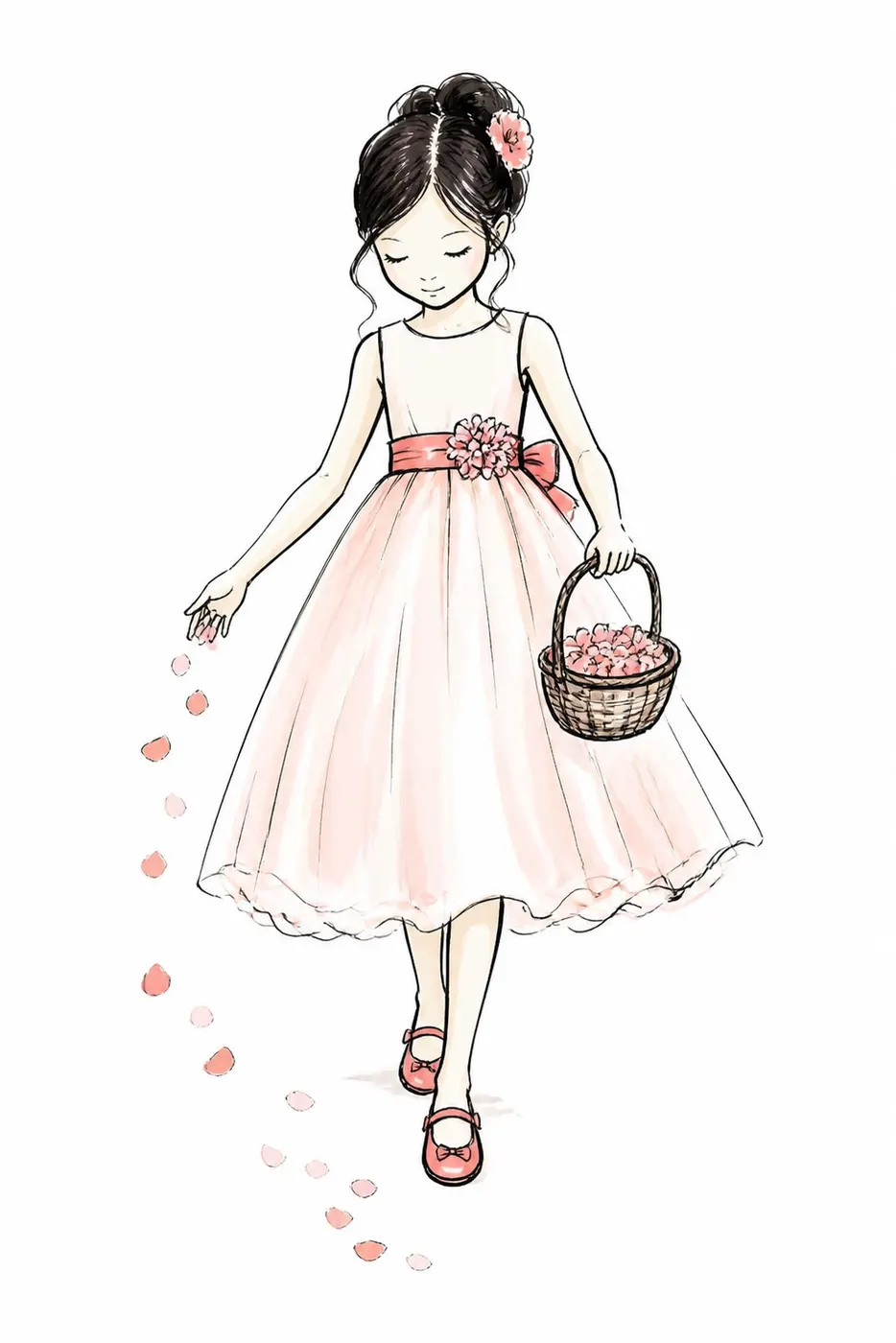 The First Petals, Fashion style