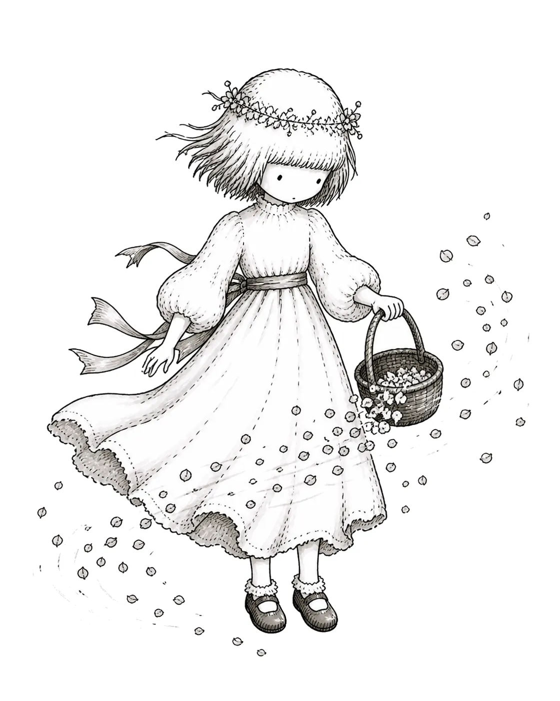 The Escaped Petals, Curiosa style