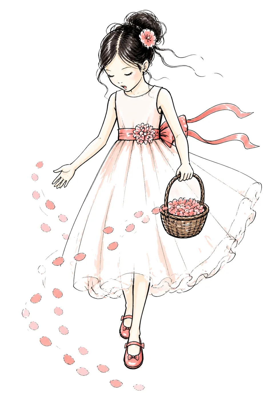 The Escaped Petals, Fashion style