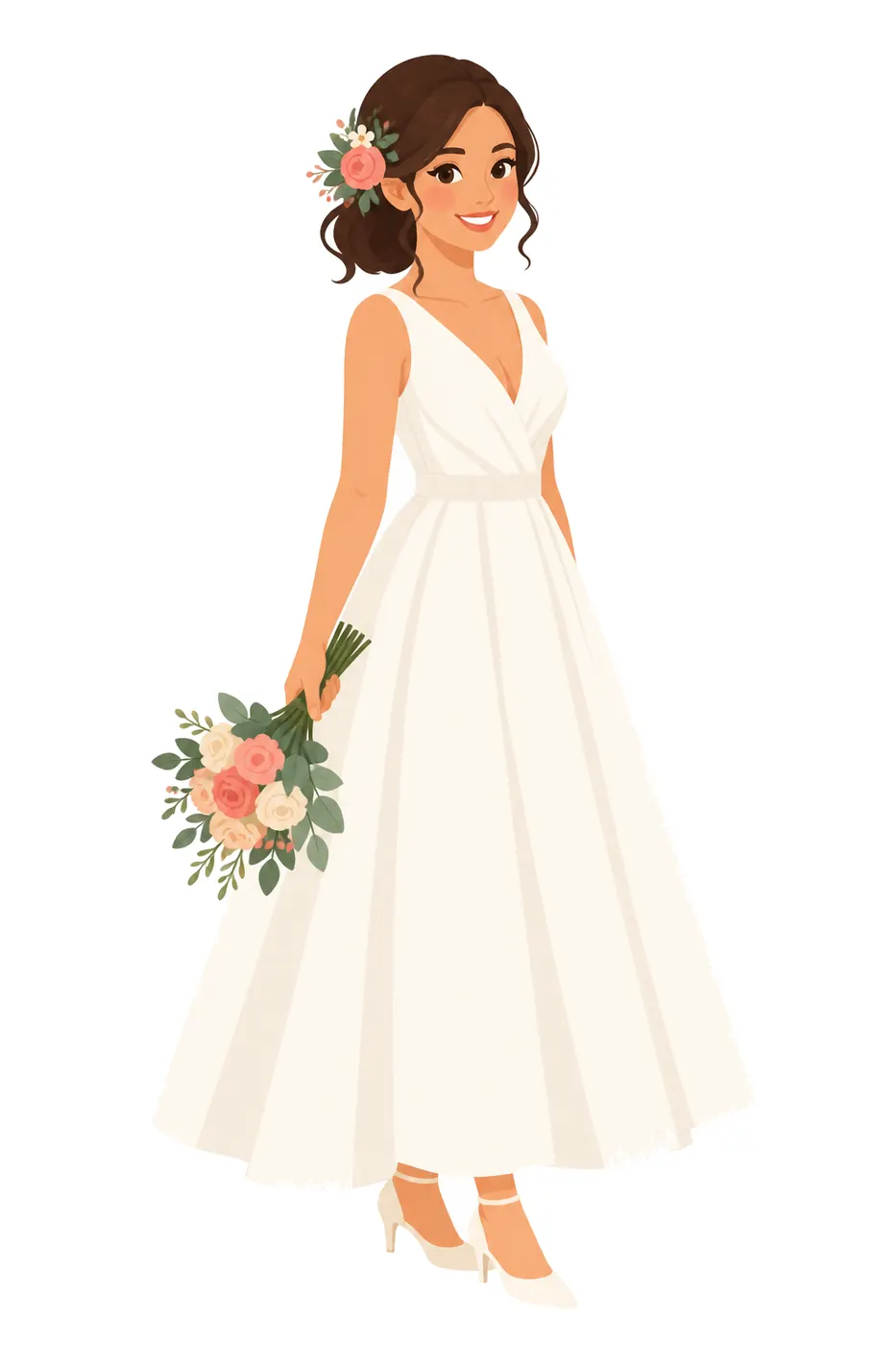 Bouquet Portrait, Graphical style