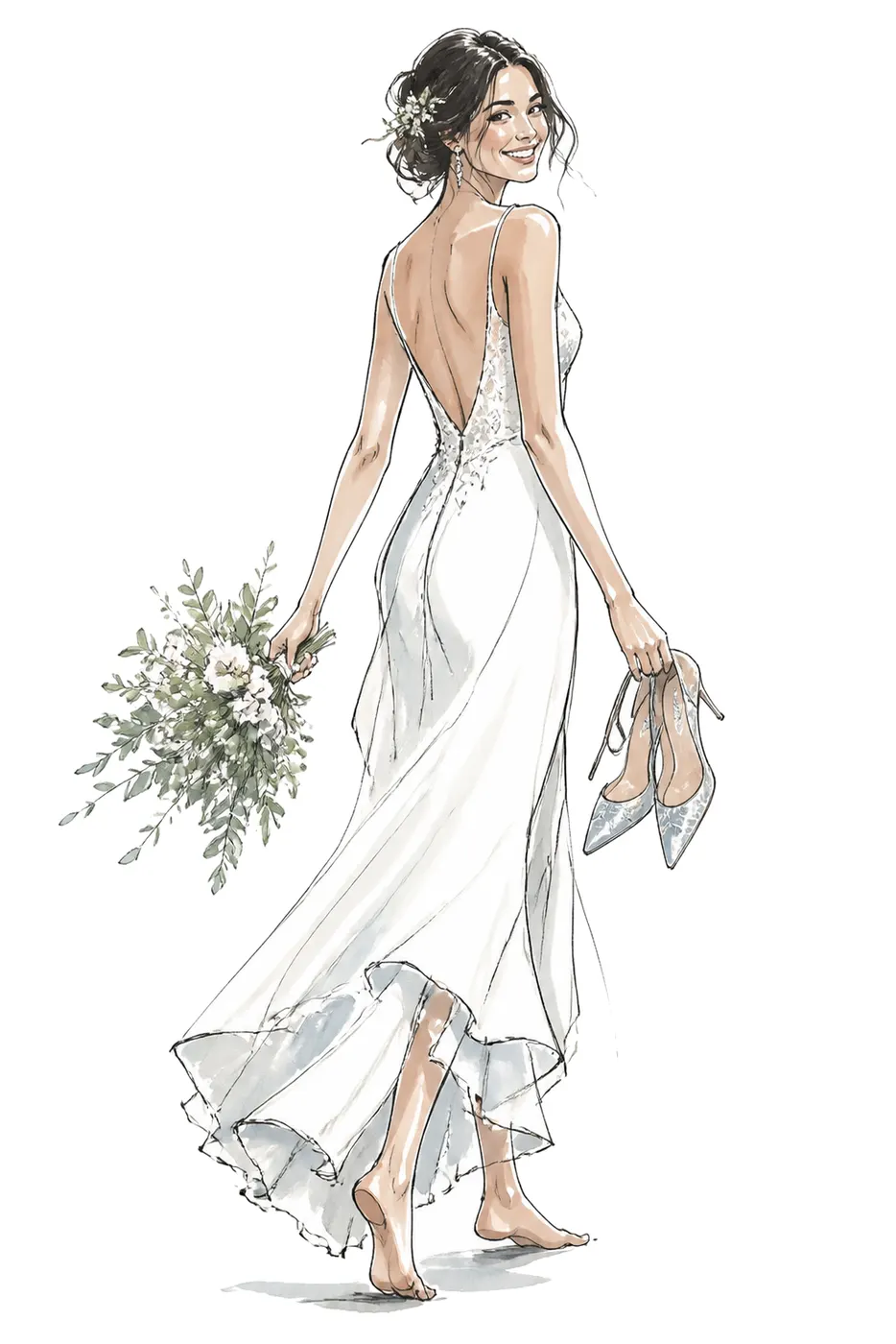 Shoes in Hand, Fashion style
