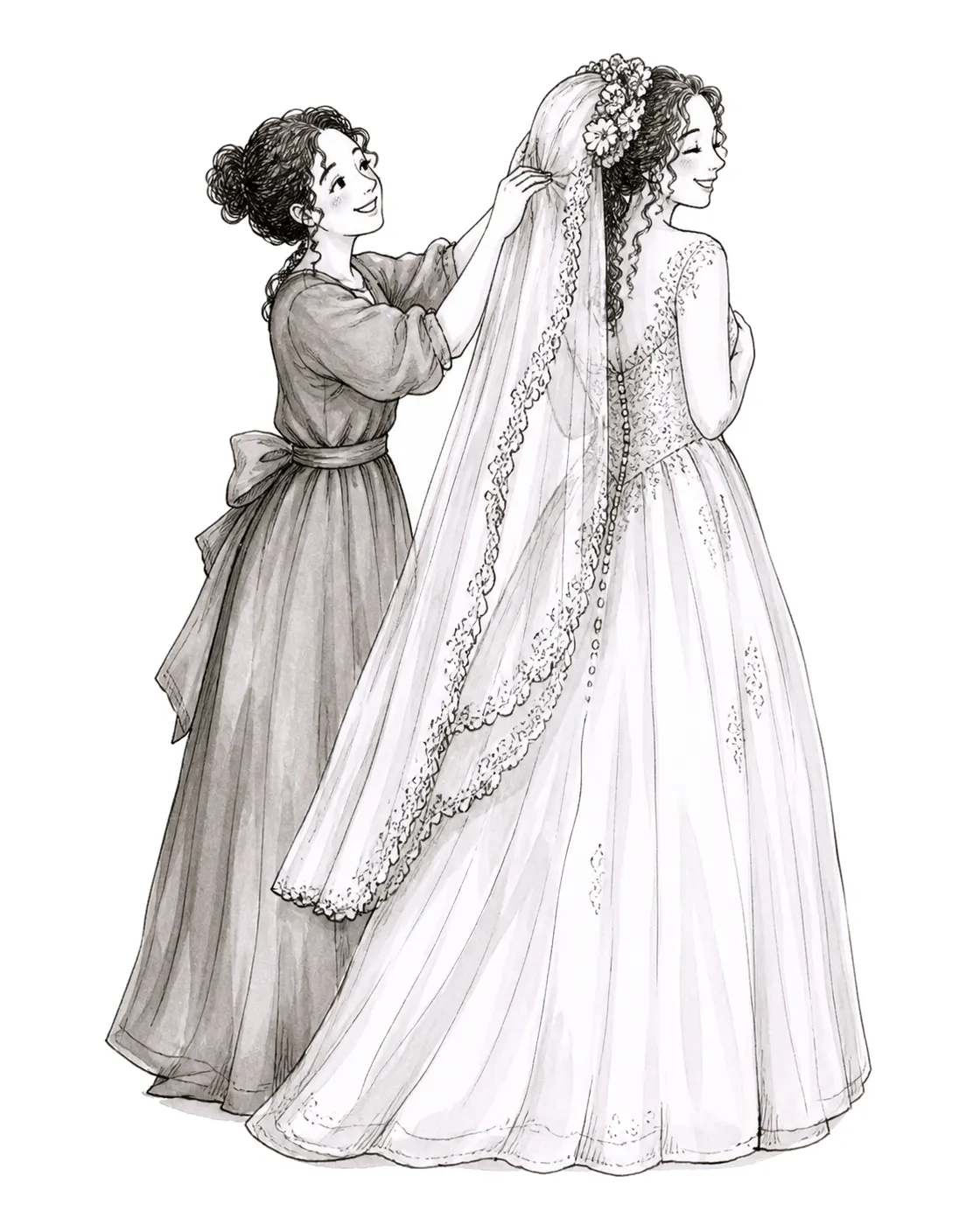 Adjusting the Veil, Curiosa style
