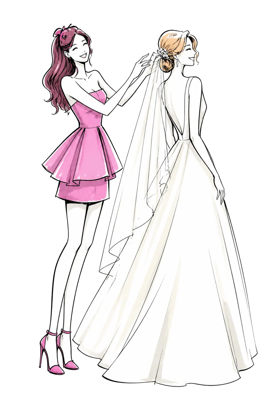 Adjusting the Veil, Fashion style