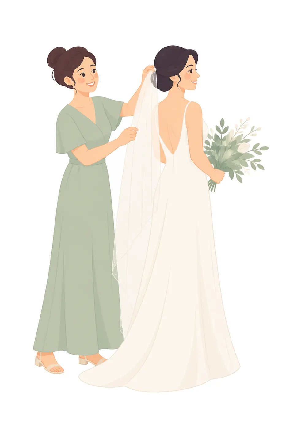 Adjusting the Veil, Flat style