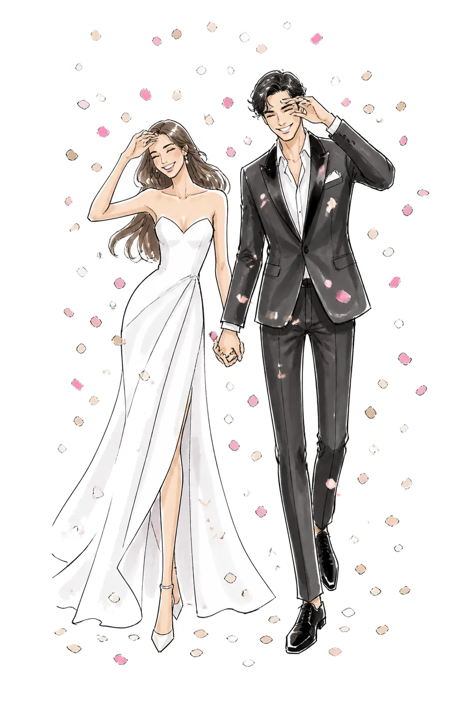 Confetti Walk, Fashion style