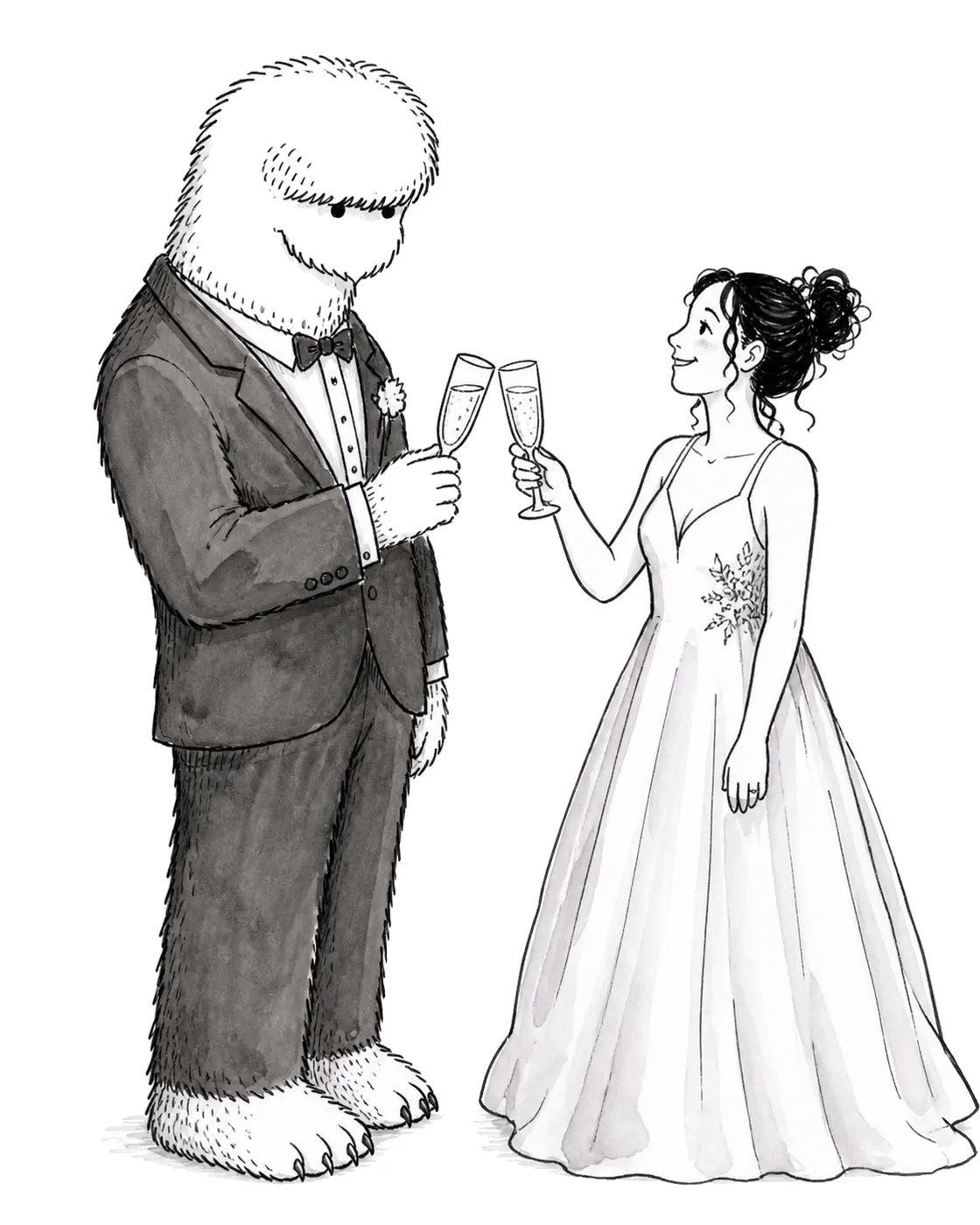 Champagne Toast, Curiosa style