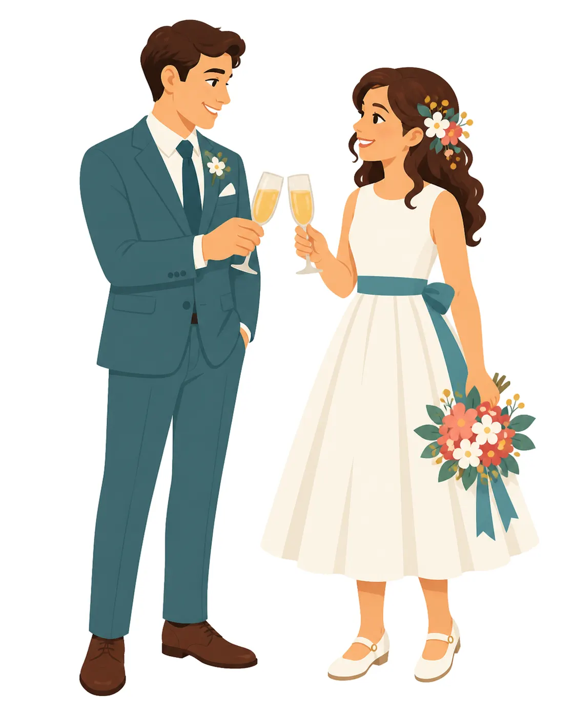 Champagne Toast, Graphical style