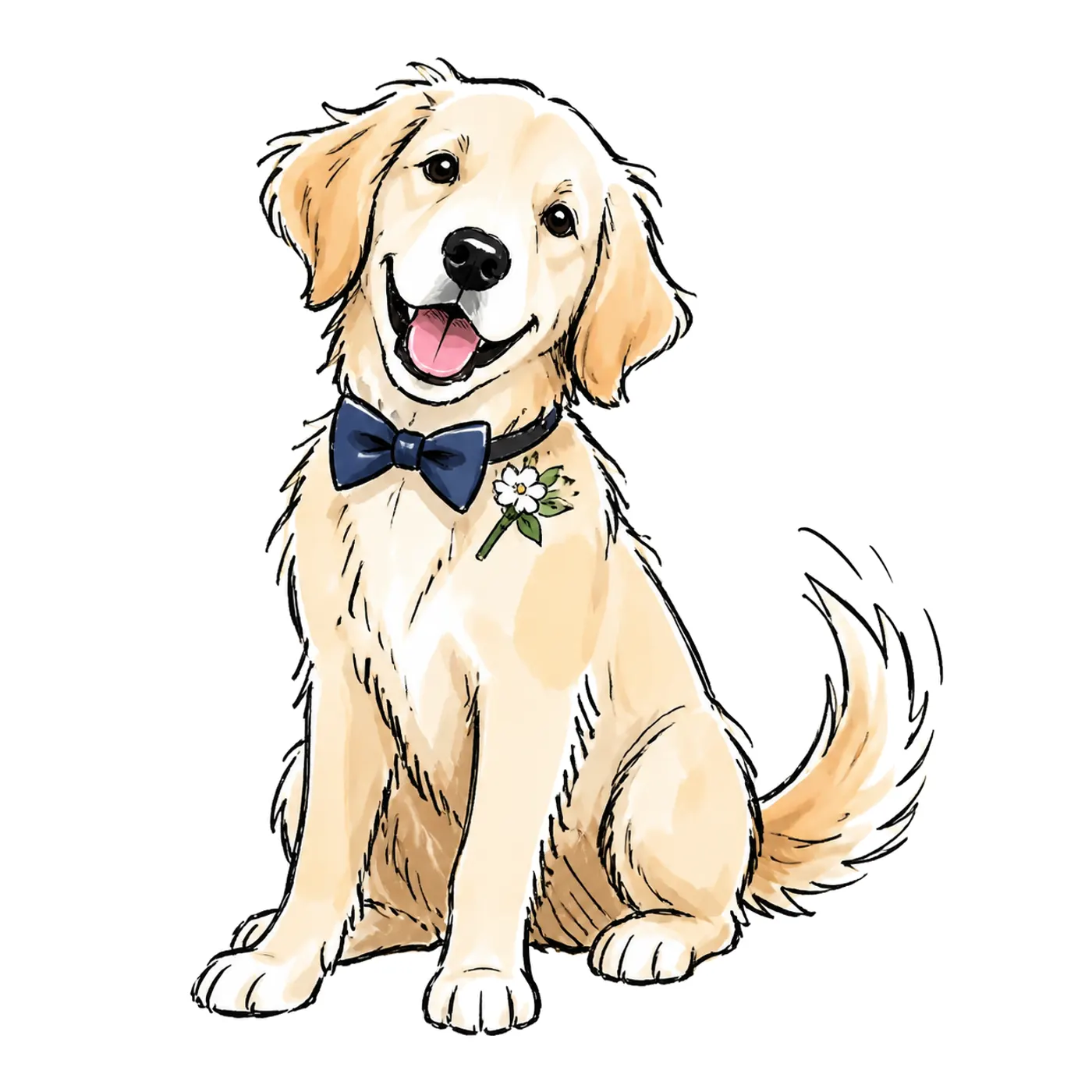 Dog in Bow Tie, Fashion style