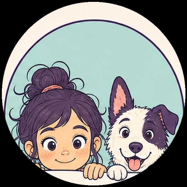 Why a curious girl and a scruffy dog